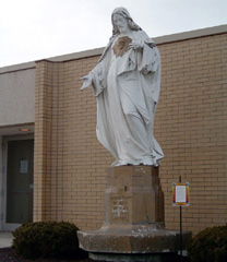 Colfax Hospital Statue
