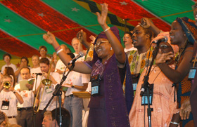 African singing