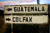 Guatemala Sign in Colfax