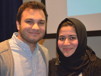 Mustafa Mahmood and Sarah Ahmed