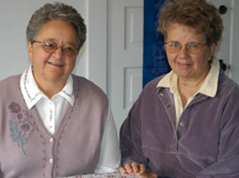 Rosemary Thielman and Roberta Lamanna