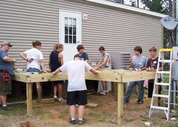Youth build ramp