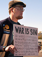 War is sin.