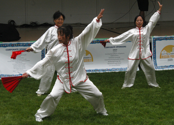 Chinese Dancers at Unity in Community